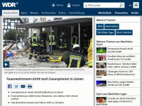 Bild zum Artikel: Gasexplosion zerstört Mehrfamilienhaus