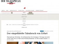 Bild zum Artikel: Der eingefädelte Tabubruch von Erfurt