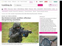 Bild zum Artikel: Razzia: Rechtsterroristen wollten offenbar Bürgerkrieg anzetteln – SEK-Einsätze