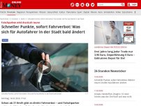 Bild zum Artikel: Falschparken wird drastisch teurer - Schneller Punkte, sofort Fahrverbot: Was sich für Autofahrer in der Stadt bald ändert