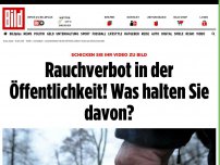 Bild zum Artikel: Schicken Sie Ihr Video - Rauchverbot in der Öffentlichkeit! Was halten Sie davon?