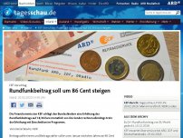 Bild zum Artikel: KEF-Vorschlag: Rundfunkbeitrag soll auf 18,36 Euro steigen