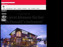 Bild zum Artikel: Fastfood-Romantik