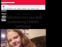 Bild zum Artikel: Wo steckt Saskia W. aus Bonn?