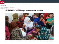 Bild zum Artikel: 'Können sie nicht mehr halten': Türkei lässt offenbar Flüchtlinge nach Europa