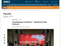 Bild zum Artikel: „Erschießungen von Reichen“ – Skandal auf Linke-Konferenz