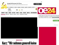 Bild zum Artikel: Kurz: Keine Aufnahme von Frauen und Kindern