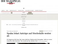 Bild zum Artikel: Spahn lehnt Anträge auf Sterbehilfe weiter ab