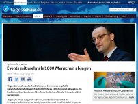 Bild zum Artikel: Coronavirus: Spahn erwartet mehr Einschränkungen