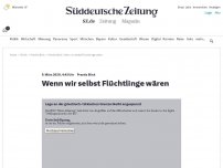 Bild zum Artikel: Prantls Blick: Wenn wir selbst Flüchtlinge wären