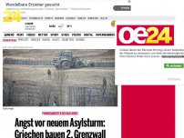 Bild zum Artikel: Angst vor neuem Asylsturm: Griechen bauen 2. Grenzwall