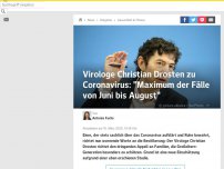 Bild zum Artikel: Virologe Christian Drosten richtet dringenden Appell an Familien