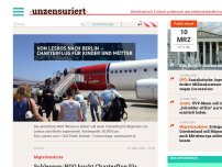 Bild zum Artikel: Schlepper-NGO bucht Charterflug für Migranten aus Griechenland