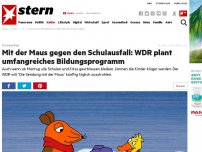 Bild zum Artikel: Coronavirus: Mit der Maus gegen den Schulausfall: WDR plant umfangreiches Bildungsprogramm