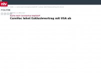 Bild zum Artikel: Suche nach Coronavirus-Impfstoff: CureVac lehnt Exklusivvertrag mit USA ab