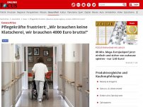 Bild zum Artikel: Corona-Krise - Pflegekräfte frustriert: „Wir brauchen keine Klatscherei, wir brauchen 4000 Euro brutto!“