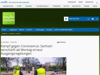 Bild zum Artikel: Kampf gegen Coronavirus: Sachsen verschärft ab Montag Ausgangsregelungen