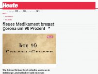 Bild zum Artikel: Neues Medikament bremst Corona um 90 Prozent