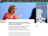 Bild zum Artikel: Klöckner will arbeitswillige Flüchtlinge bei der Ernte einsetzen