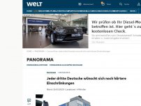 Bild zum Artikel: Jeder dritte Deutsche wünscht sich noch härtere Einschränkungen