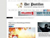 Bild zum Artikel: Wegen Corona: Zeitumstellung auf Oktober verschoben