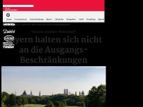 Bild zum Artikel: Trotz Ausgangssperren