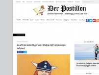 Bild zum Artikel: Zu oft ins Gesicht gefasst: Wickie mit Coronavirus infiziert