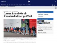 Bild zum Artikel: Corona: Baumärkte ab Sonnabend wieder geöffnet