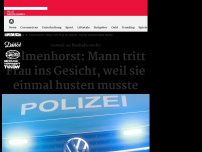 Bild zum Artikel: Weil sie husten musste