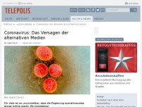 Bild zum Artikel: Coronavirus: Das Versagen der alternativen Medien