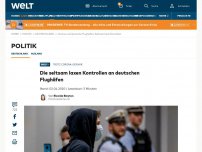 Bild zum Artikel: Die seltsam laxen Kontrollen an deutschen Flughäfen