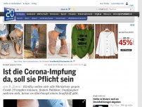 Bild zum Artikel: Kampf gegen Virus: Ist die Corona-Impfung da, soll sie Pflicht sein