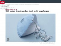 Bild zum Artikel: Für Berlin bestimmte Masken: Trump trifft diesmal wohl keine Schuld