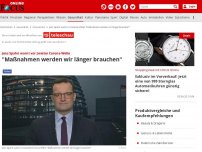 Bild zum Artikel: - Jens Spahn warnt vor zweiter Corona-Welle: 'Maßnahmen werden wir länger brauchen'