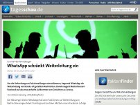 Bild zum Artikel: Corona-Krise Whatsapp schränkt Weiterleitung ein