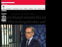 Bild zum Artikel: Deutschland nimmt bis zu 500 Flüchtlingskinder auf