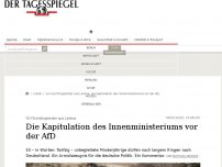 Bild zum Artikel: Die Kapitulation des Innenministeriums vor der AfD