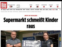 Bild zum Artikel: Jetzt ist Schluss! - Supermarkt schmeißt Kinder raus
