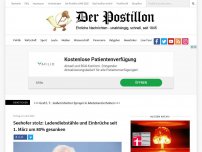 Bild zum Artikel: Seehofer stolz: Ladendiebstähle und Einbrüche seit 1. März um 80% gesunken