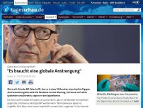 Bild zum Artikel: Bill Gates: 'Es braucht eine globale Anstrengung'