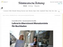 Bild zum Artikel: Unterstützung kleiner Geschäfte: Lehrerin übernimmt Monatsmiete für Buchladen