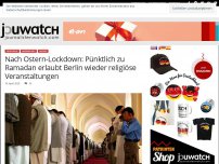 Bild zum Artikel: Nach Ostern-Lockdown: Pünktlich zu Ramadan erlaubt Berlin wieder religiöse Veranstaltungen