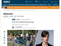 Bild zum Artikel: Es ist viel zu früh für Entwarnung