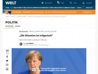 Bild zum Artikel: „Die Situation ist trügerisch“