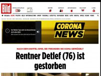 Bild zum Artikel: zum Pflegefall geprügelt - Rentner Detlef (76) ist gestorben