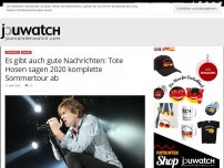 Bild zum Artikel: Es gibt auch gute Nachrichten: Tote Hosen sagen 2020 komplette Sommertour ab