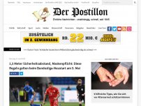 Bild zum Artikel: 1,5 Meter Sicherheitsabstand, Maskenpflicht: Diese Regeln gelten beim Bundesliga-Neustart am 9. Mai