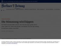 Bild zum Artikel: <span class='a-flag '>Corona-Vorschriften</span>Die Stimmung wird kippen