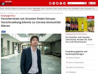 Bild zum Artikel: Kampf gegen Virus - Forscherteam um Drosten findet heraus: Vorerkrankung könnte zu Corona-Immunität führen