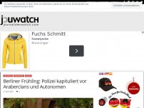 Bild zum Artikel: Berliner Frühling: Polizei kapituliert vor Araberclans und Autonomen